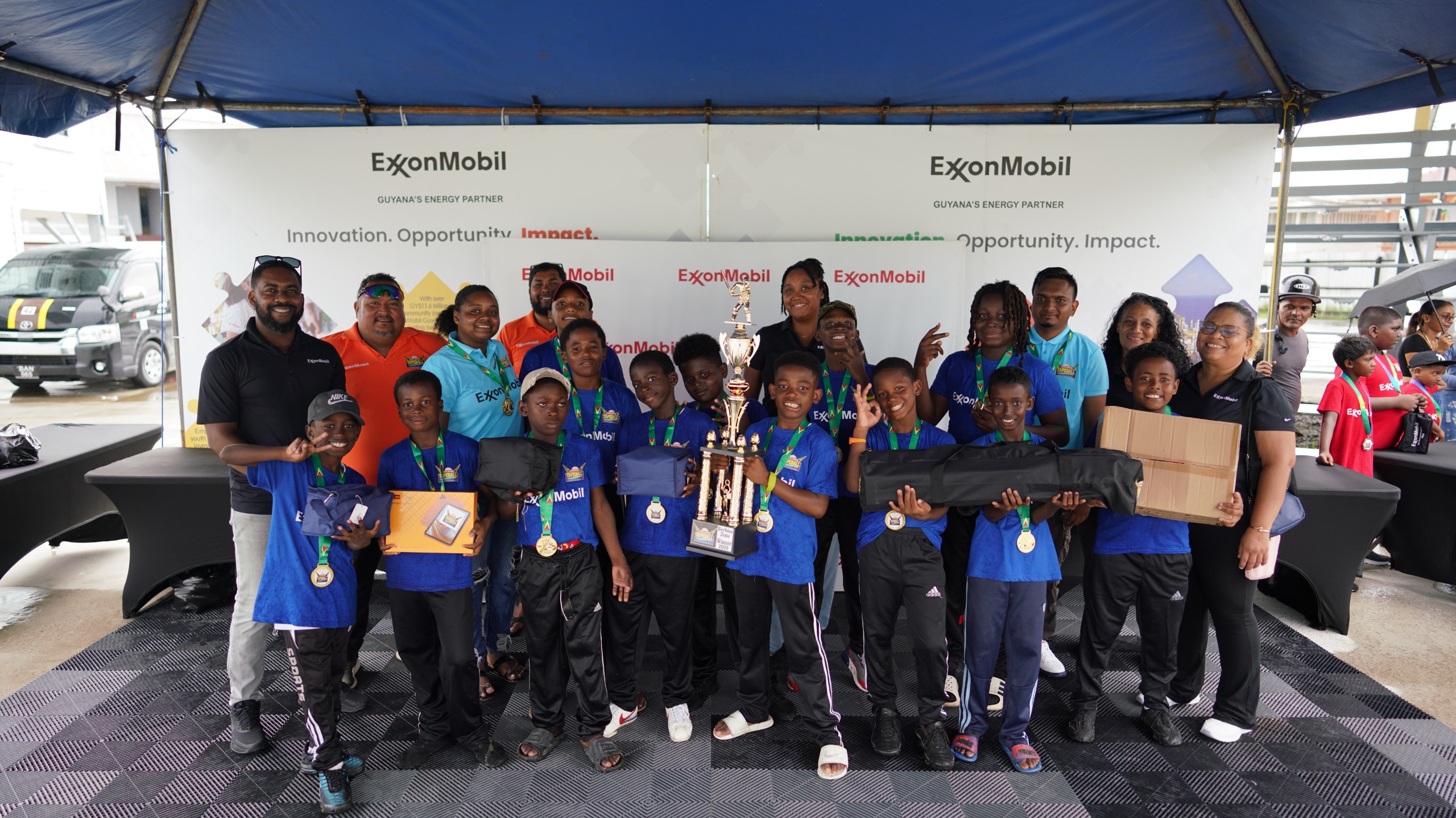 St. Therese Primary hold nerve to clinch Berbice zone title in Future Warriors Tapeball