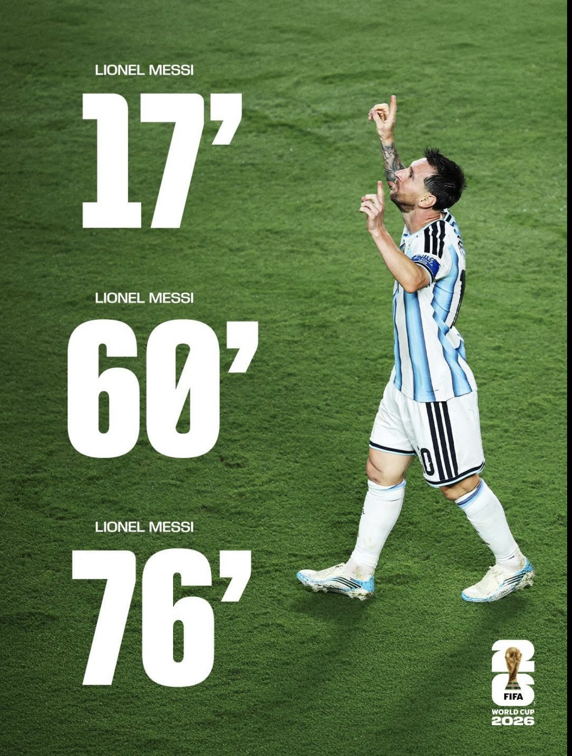 Messi sur les nuages, l’Argentine triomphe