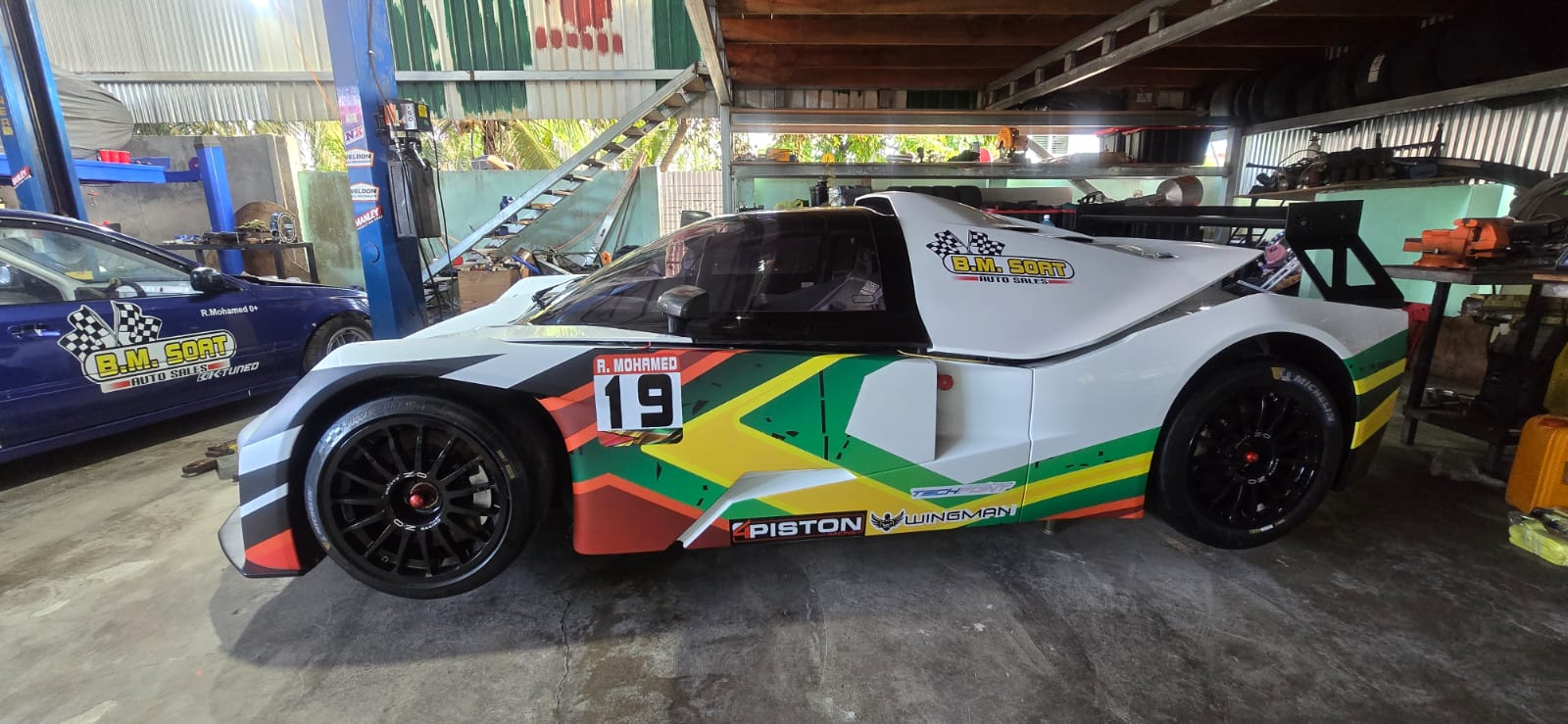 Rameez Mohamed ready to unleash new KTM X-Bow at Guyana Grand Prix