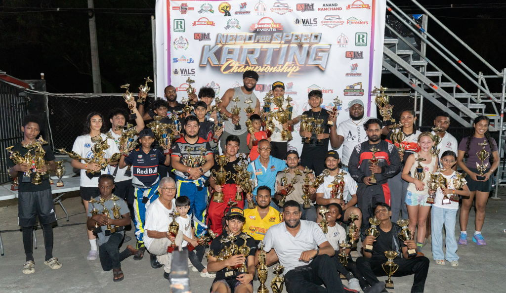Need for Speed karting: Persaud, Mendonca, Tenpow and Mohamed sweep round one
