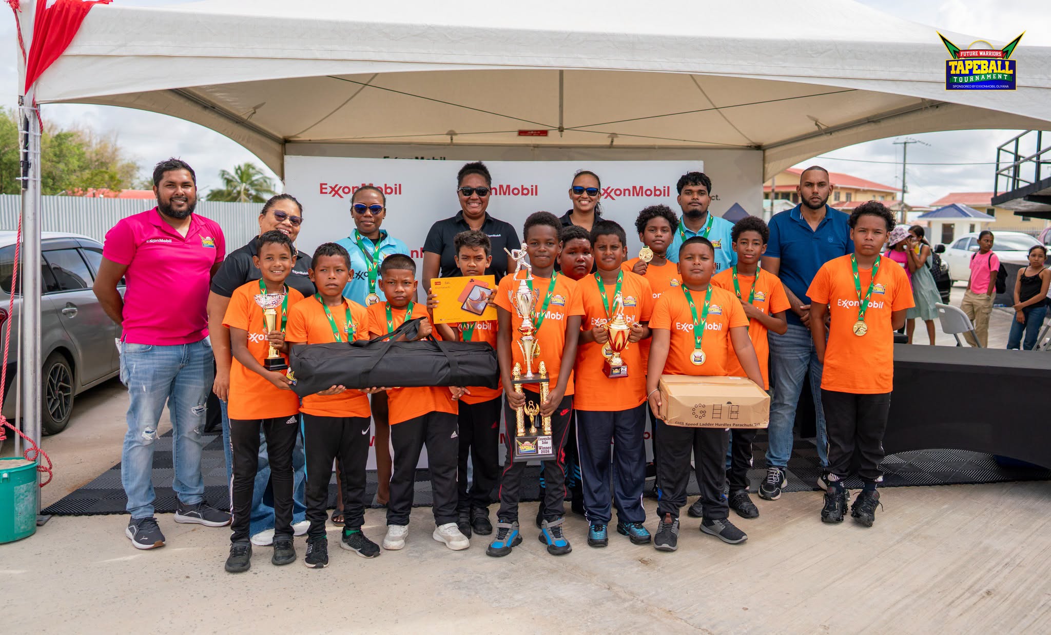 Charity Primary outplay Lima Sands to clinch Essequibo Zone title in Future Warriors Tapeball